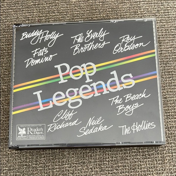 Vintage Readers Digest Pop Legends CD Collection 1994 Remastered 50-70s - Picture 7 of 7